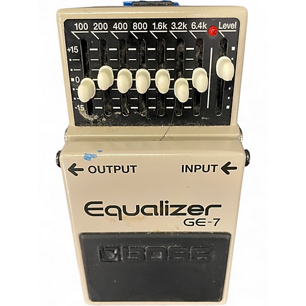 Used BOSS GE7 Equalizer Pedal