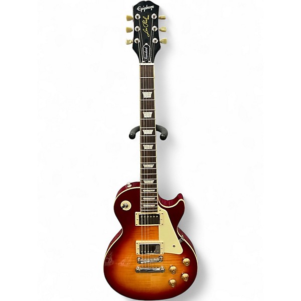 Used Epiphone Les Paul Standard 1950s Heritage Cherry Sunburst Solid Body Electric Guitar