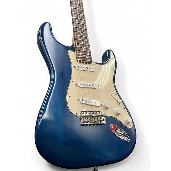 Used Fender Highway One Stratocaster Sapphire Blue Solid Body Electric Guitar