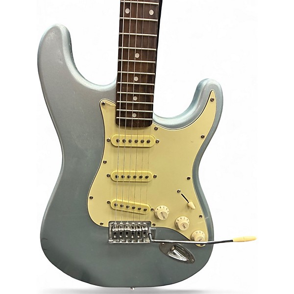 Used Stagg S-30 Ice Blue Metallic Solid Body Electric Guitar