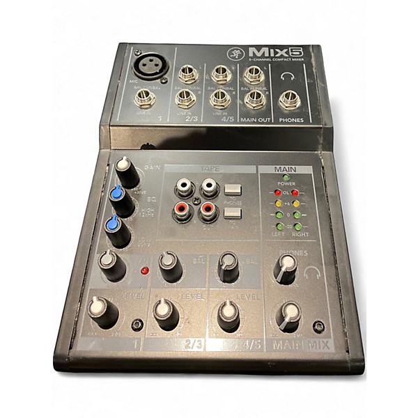 Used Mackie Mix 5 Powered Mixer