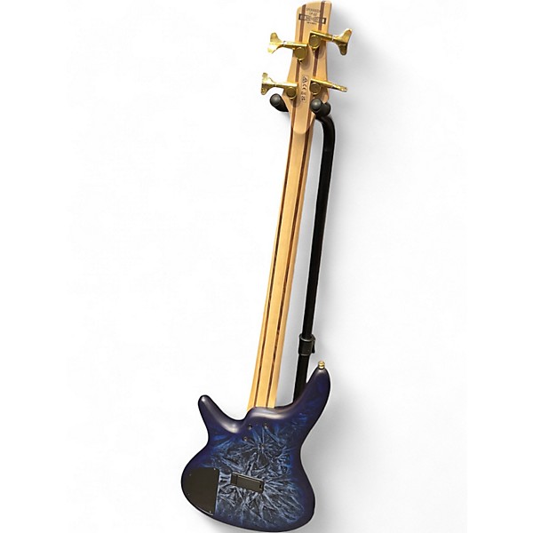 Used Ibanez SR300EDX BLUE FROZEN MATTE Electric Bass Guitar