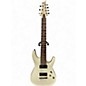 Used Schecter Guitar Research Demon 7 String White Solid Body Electric Guitar thumbnail