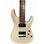 Used Schecter Guitar Research Demon 7 String White Solid Body Electric Guitar
