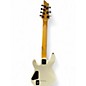 Used Schecter Guitar Research Demon 7 String White Solid Body Electric Guitar