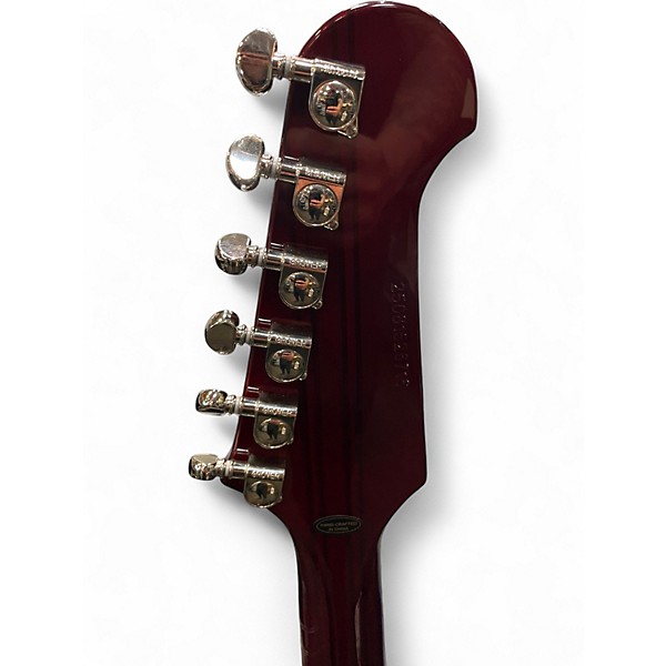 Used 2020s Epiphone Firebird Studio Red Solid Body Electric Guitar