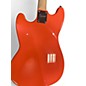 Used 2020s Squier Bronco Shell Pink Electric Bass Guitar