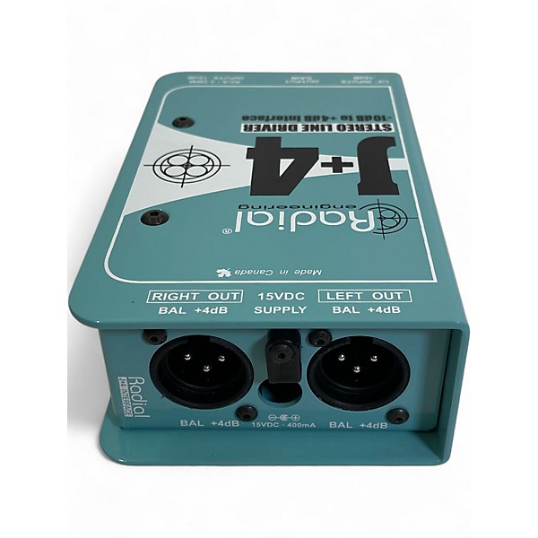 Used Radial Engineering J+4 Stereo Line Driver Direct Box