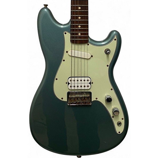 Used Fender Duo Sonic HS Ice Blue Metallic Solid Body Electric Guitar