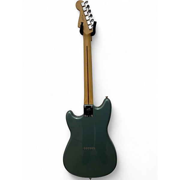Used Fender Duo Sonic HS Ice Blue Metallic Solid Body Electric Guitar