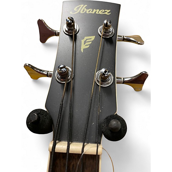Used 2025 Ibanez PCBE14MH Charcoal Acoustic Bass Guitar