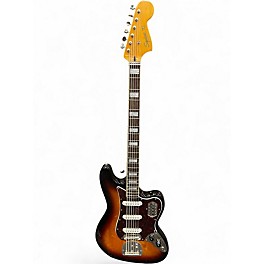 Used Squier BASS IV GUITAR BARITONE 2 TONE SUNBURST Solid Body Electric Guitar