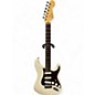 Used Fender American Deluxe Stratocaster Alpine White Solid Body Electric Guitar thumbnail