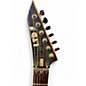 Used ESP LTD M100FM See Thru Black Solid Body Electric Guitar