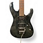 Used ESP LTD M100FM See Thru Black Solid Body Electric Guitar