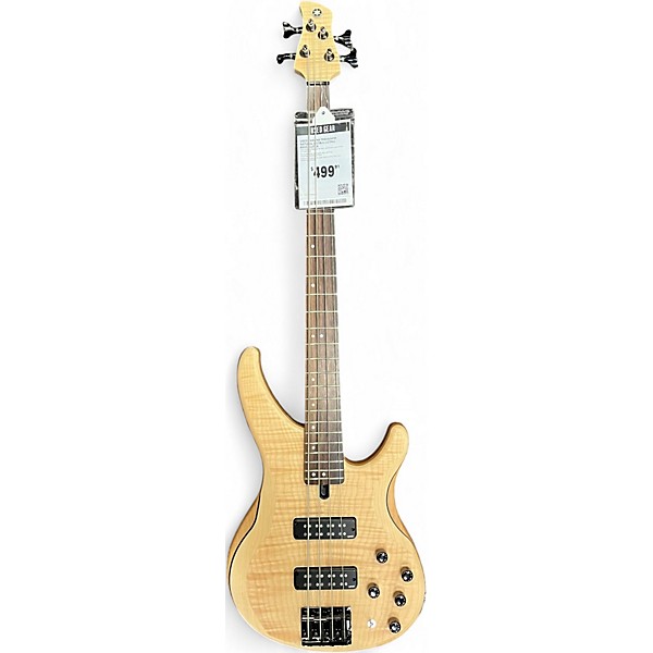 Used Yamaha TRBX604FM Natural Satin Electric Bass Guitar