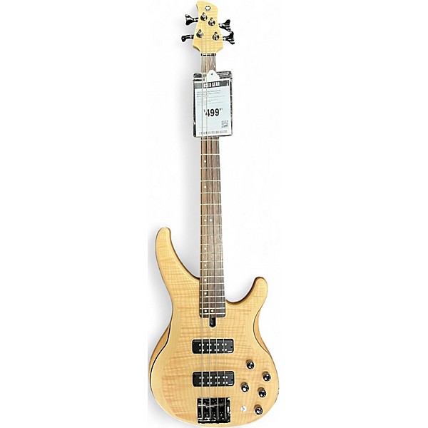 Used Yamaha TRBX604FM Natural Satin Electric Bass Guitar