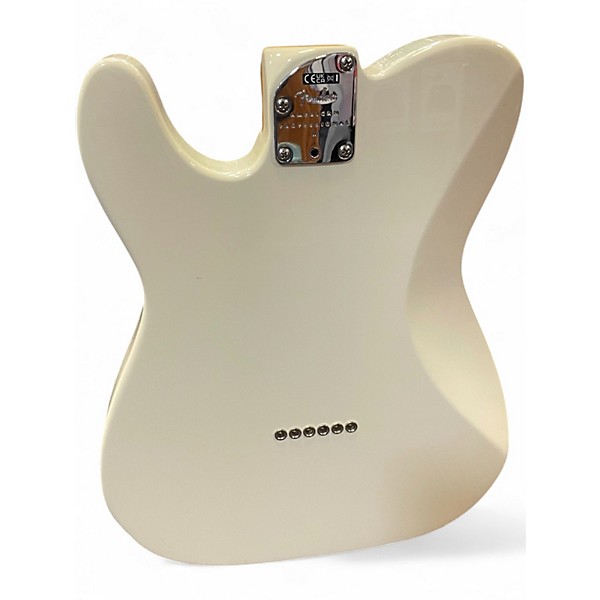 Used Fender American Professional II Telecaster Deluxe Olympic White Solid Body Electric Guitar