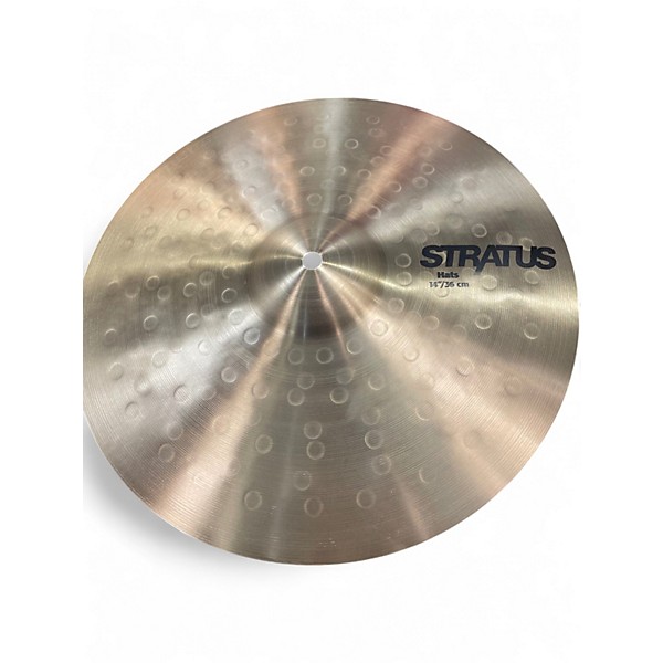 Used SABIAN 14in Stratus Hi Hat Pair Cymbal