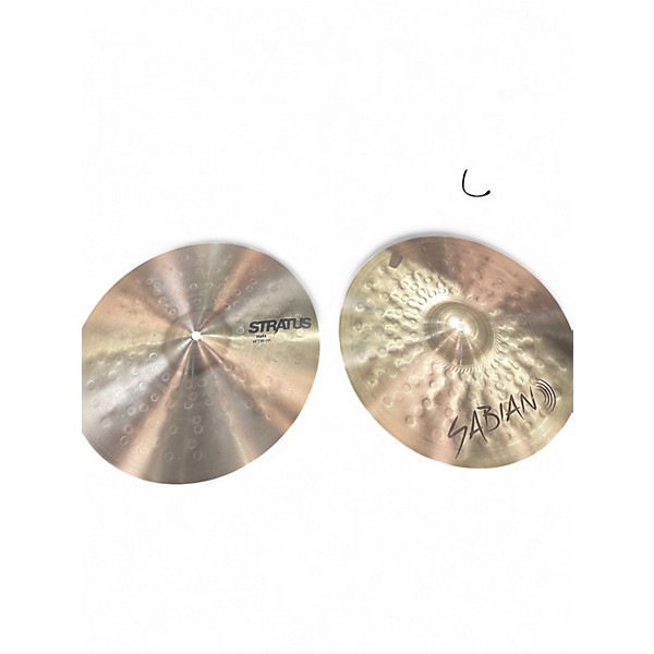 Used SABIAN 14in Stratus Hi Hat Pair Cymbal