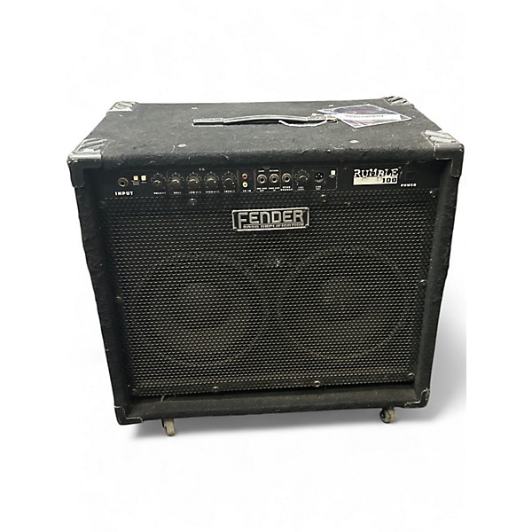 Used Fender Rumble 100/210 100W 2x10 Bass Combo Amp