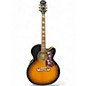 Used Epiphone EJ200SCE Vintage Sunburst Acoustic Electric Guitar thumbnail