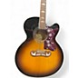 Used Epiphone EJ200SCE Vintage Sunburst Acoustic Electric Guitar