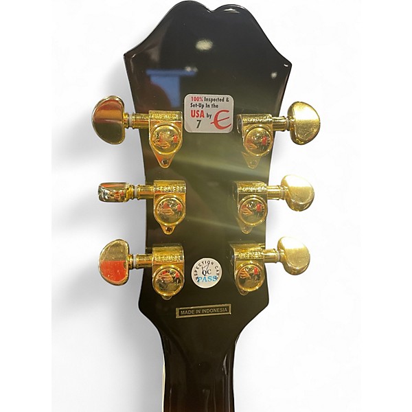 Used Epiphone EJ200SCE Vintage Sunburst Acoustic Electric Guitar