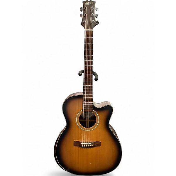 Used Mitchell t413cebst 2 Color Sunburst Acoustic Electric Guitar