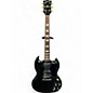 Used 2012 Gibson SG 61 Satin Ebony Solid Body Electric Guitar thumbnail