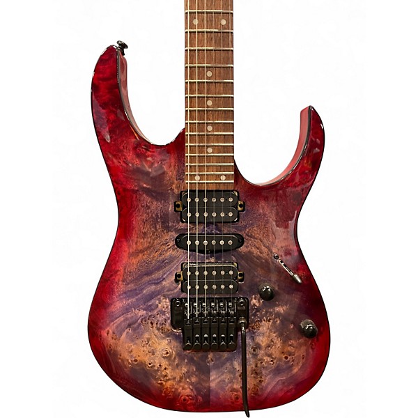 Used Ibanez RG470PB RED ECLIPSE BURST Solid Body Electric Guitar