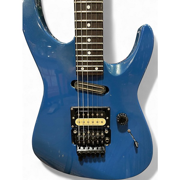 Used Charvel Fusion Deluxe Blue Solid Body Electric Guitar