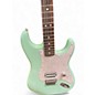 Used Fender Tom Delonge Signature Stratocaster Surf Green Solid Body Electric Guitar