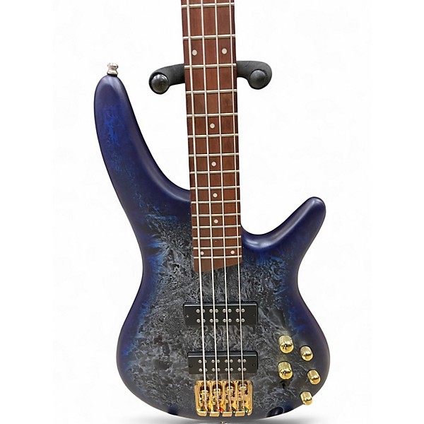 Used Ibanez SR300 COSMIC BLUE Electric Bass Guitar