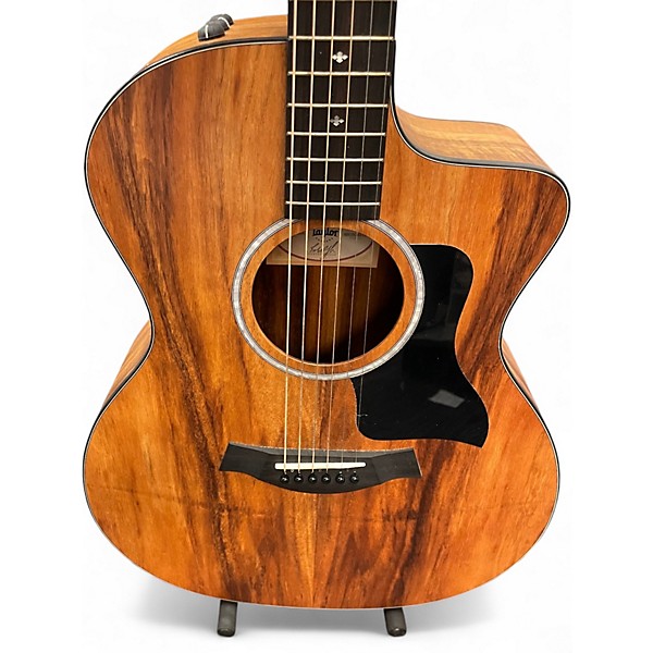 Used Taylor 224CEDLX KOA Acoustic Electric Guitar