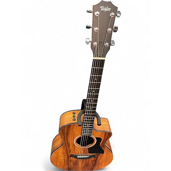 Used Taylor 224CEDLX KOA Acoustic Electric Guitar