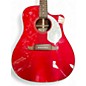Used Fender Sonoran SCE RED Acoustic Electric Guitar