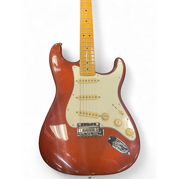 Used Fender Player II Stratocaster Trans Brown Solid Body Electric Guitar