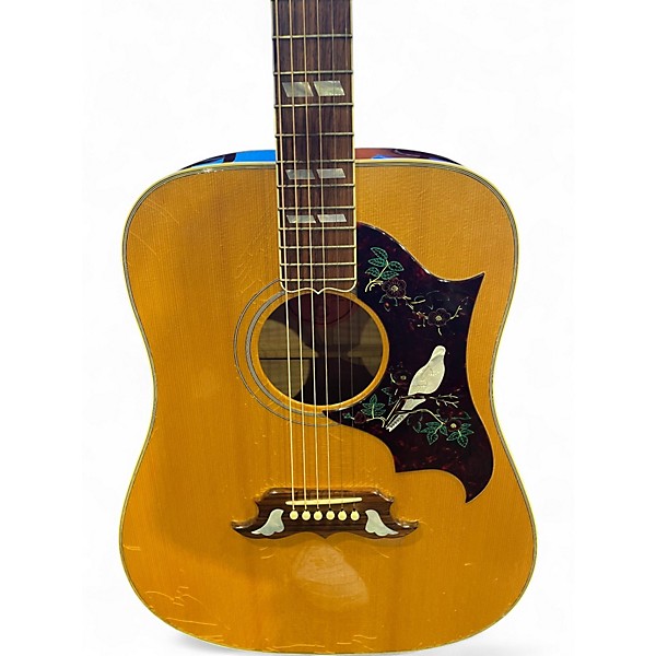 Vintage 1998 Gibson Doves In Flight Natural Acoustic Guitar