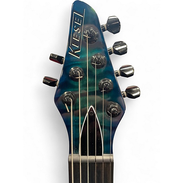 Used Kiesel VANQUISH 6 AQUA BURST Solid Body Electric Guitar