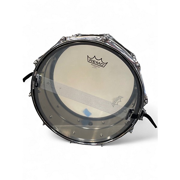 Used Pork Pie 14in Big black bob Black Chrome Drum