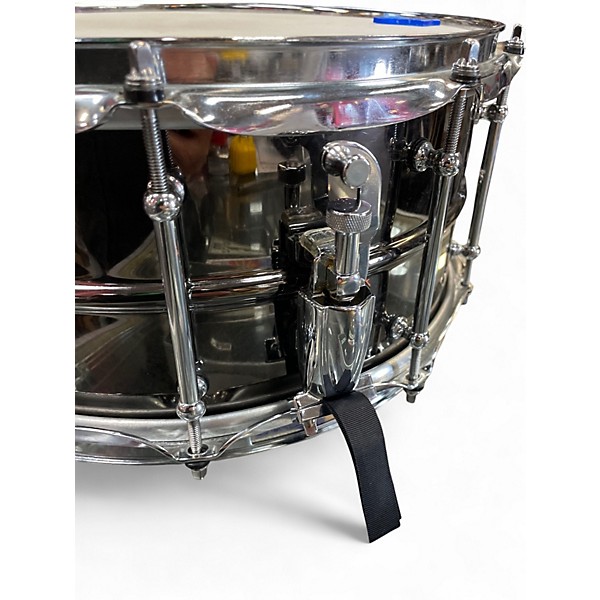 Used Pork Pie 14in Big black bob Black Chrome Drum