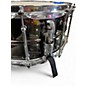 Used Pork Pie 14in Big black bob Black Chrome Drum
