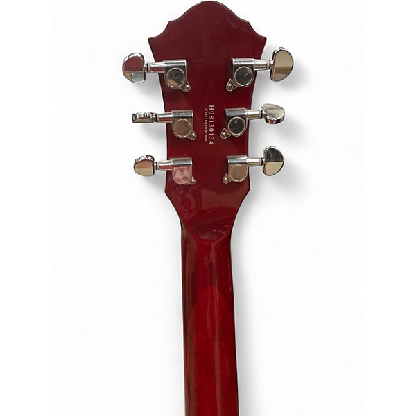 Used Michael Kelly PATRIOT STANDARD Red Solid Body Electric Guitar