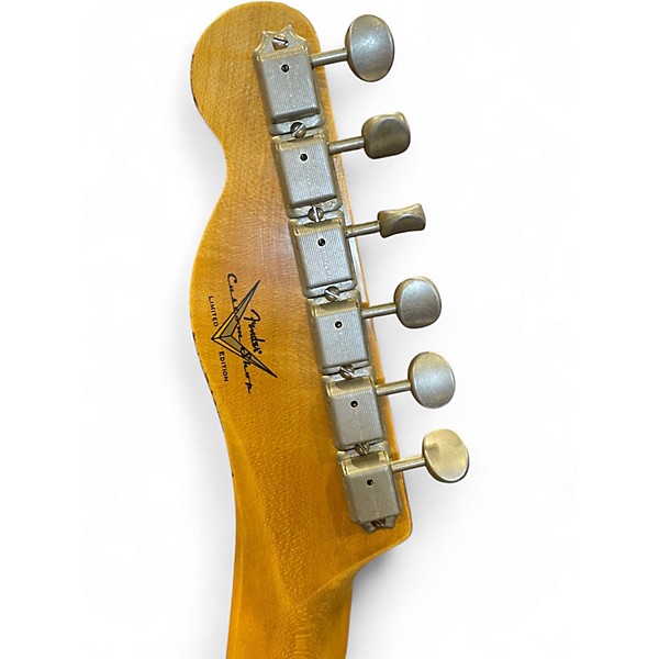 Used 2025 Fender Custom Shop 51 Nocaster Heavy Relic White Blonde Solid Body Electric Guitar