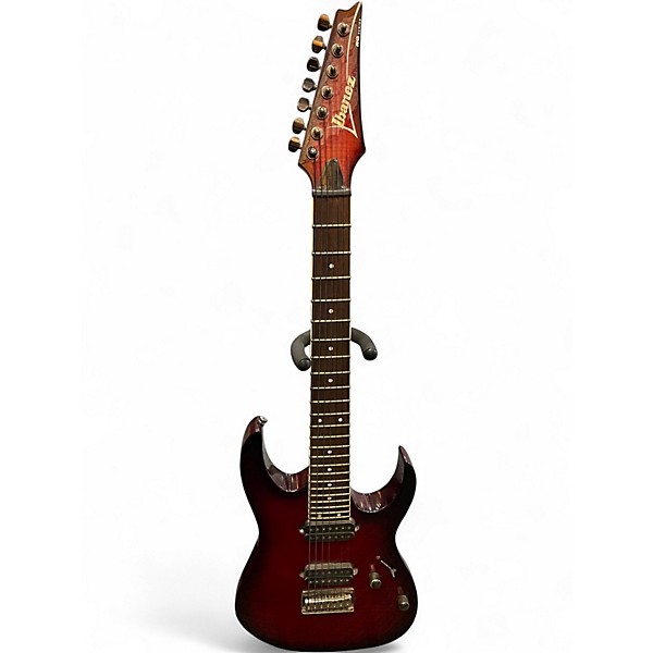 Used Ibanez RG7321 7 String RED Solid Body Electric Guitar