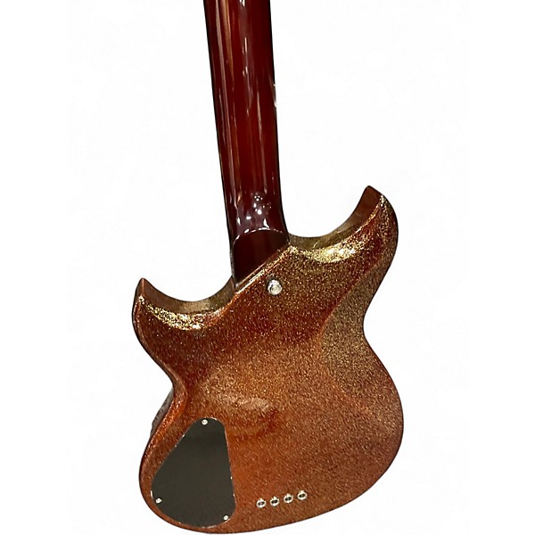 Used Reverend Wattplower Root Beer Sparkle Electric Bass Guitar