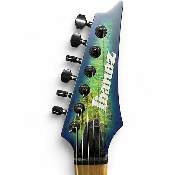 Used Ibanez RGDIX6MPB aqua burst Solid Body Electric Guitar