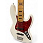Used Squier Classic Vibe 70’s 5 string White Electric Bass Guitar