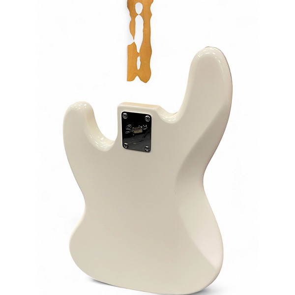 Used Squier Classic Vibe 70’s 5 string White Electric Bass Guitar